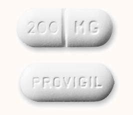 PROVIGIL 200 MG Pill Images (White / Capsule-shape)