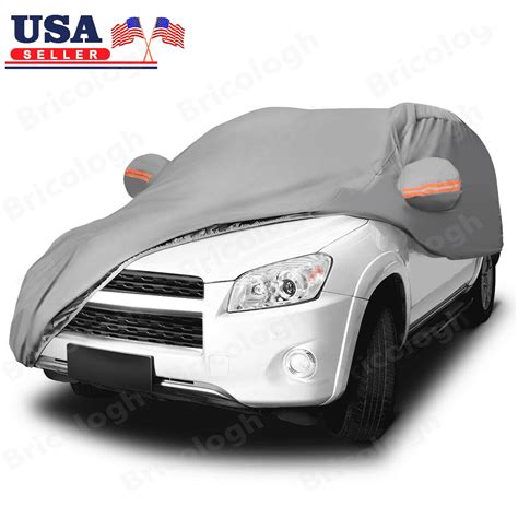 Weatherproof & Waterproof Full Car Cover for SUV & Sedan, Hail ...