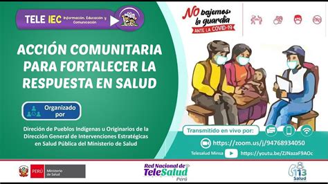 ACCIÓN COMUNITARIA PARA FORTALECER LA RESPUESTA EN SALUD YouTube