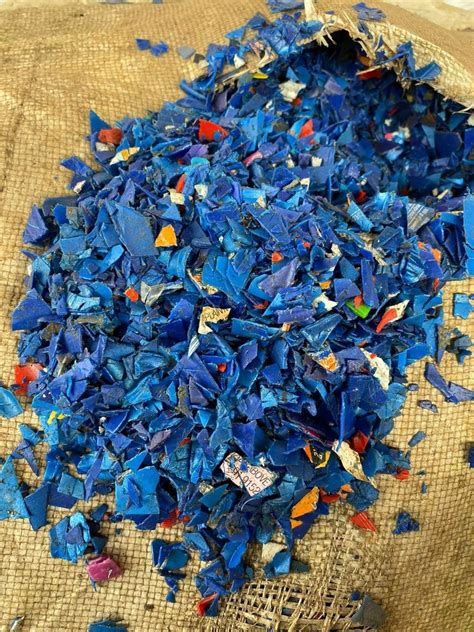 Blue First Grinded Plastic HDPE Scrap At Rs 80 Kg Paschim Vihar New