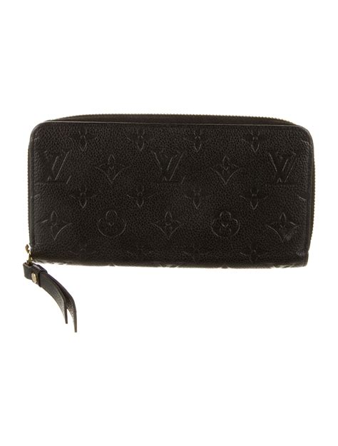 Louis Vuitton 2015 Empreinte Leather Zippy Wallet Black Wallets Accessories Lou724532 The