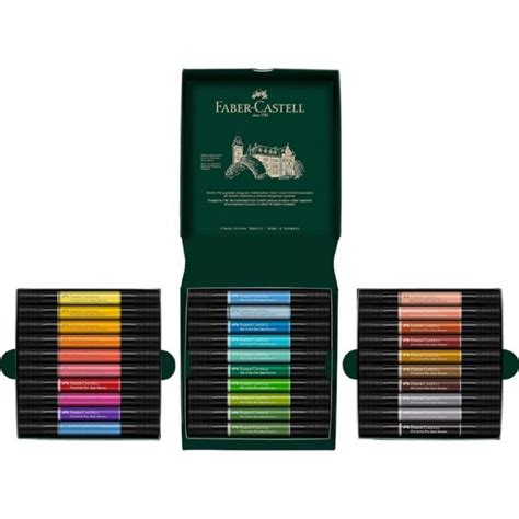 ROTULADOR Faber Castell 30 Colores PITT ARTIST Doble Punta OFIPAPEL