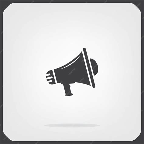 Premium Vector Megaphone Icon