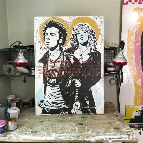 Sex Pistols Sid Vicious Sid And Nancy Punk Rock Mixed Etsy