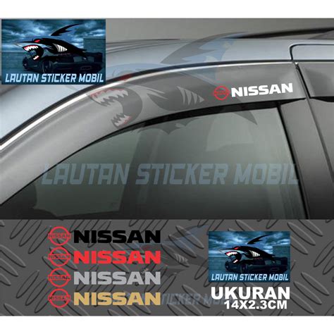 Jual Stiker Talang Air Mobil Nissan Cutting Sticker Talang Air Mobil