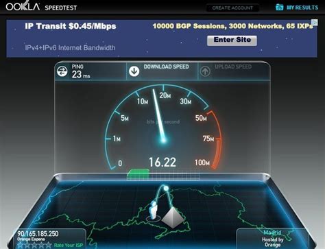 Speedtest Pr Ctico Servicio Web Para Medir La Velocidad De Conexi N