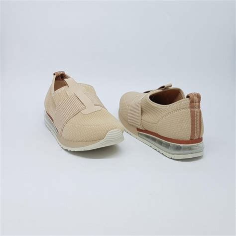 Tenis Comfortflex 1949405 NUDE Margil Calçados