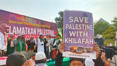 Liputan Aksi Akbar Aliansi Rakyat Surabaya Bela Palestina Dan Urgensi