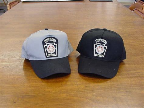 CAP - PA STATE POLICE RETIRED TROOPER PATCH CAP