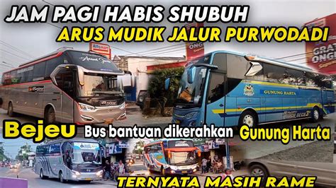 Jam Pagi Masih Rame Bus Bantuan Dikerahkan Di Arus Mudik Jalur