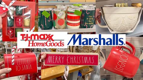 Home Goods Tj Maxx Marshalls Home Decor Shop With Me Christmas