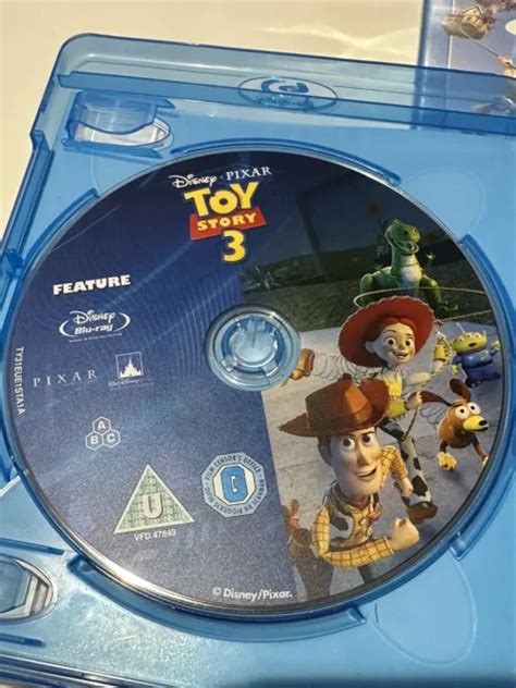 DISNEY PIXAR BLU RAY Bundle Inside Out Brave Toy Story 3 Up 8 00