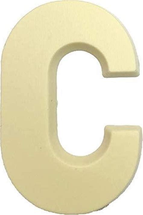 Joe Mien Ambachtelijke Chocolade Letter C Wit 1 X 200 Gram