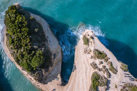 Canal D Amour Chanel Of Love In Sidari Corfu Greece Stock Image