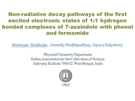 Non Radiative Decay Pathways Of The First Excited Electronic States Of