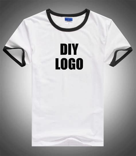 T shirt specializes logo stamp custom made t shirt short sleeve Color ...