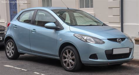 2008 Mazda 2 Ii De 14 Cd 68 Hp Technical Specs Data Fuel