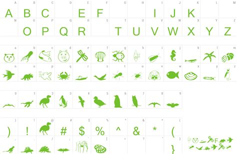 Carr Animal Dingbats Font Download Free