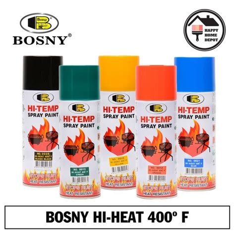 Bosny Hi Heat F Spray Paint Home Improvement Tools Lazada Ph