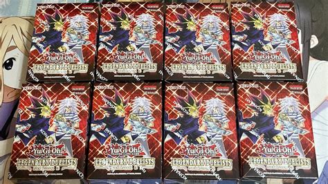 Opening Eight Yugioh Legendary Duelist Season 3 Booster Boxes YouTube