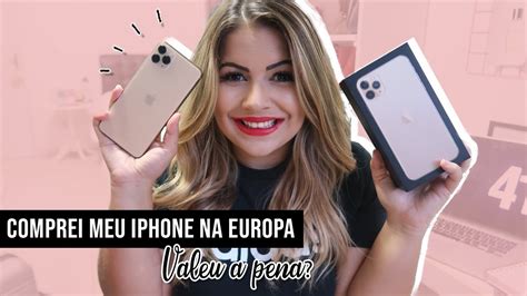 COMPREI MEU IPHONE EM PORTUGAL E SAIU BEM MAIS BARATO VALE A PENA