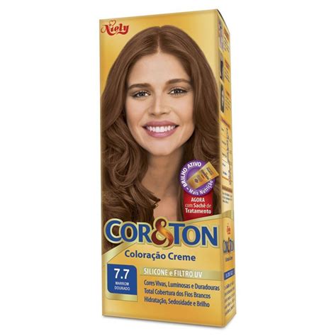 Cor De Cabelo Chocolate Maxton Testando Produtos Cosmeticos