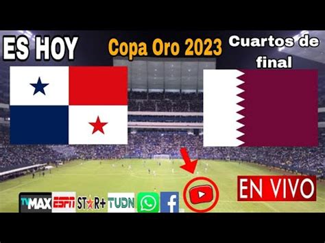 Panamá vs Qatar en vivo donde ver a que hora juega Panamá vs Catar