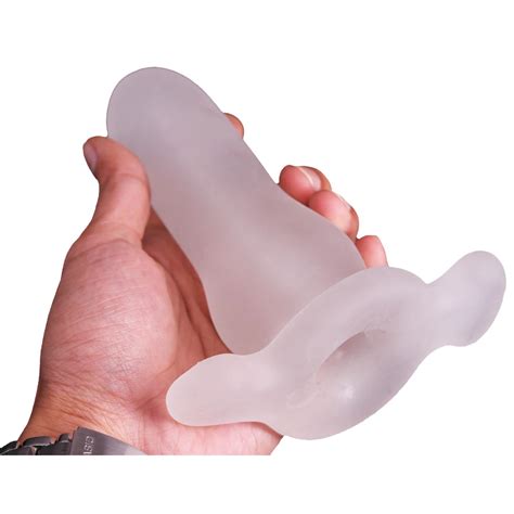 Aliexpress Buy Can Insert In Dildo Vibrator Hollow Anal Plug