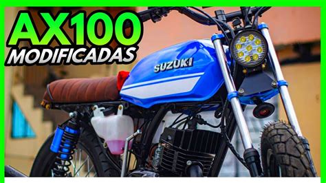 Moto Suzuki Ax 100 Cafe Racer Reviewmotors Co