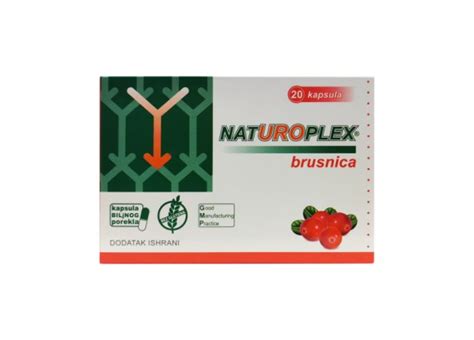 NATUROPLEX Brusnica 20 Kapsula Markfarm Apoteka