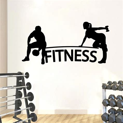 Wall Décor Wall Decals And Murals Fitness Wall Decal Workout Wall Decal