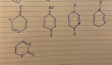 Solved Which of the following has an aromatic ring? | Chegg.com