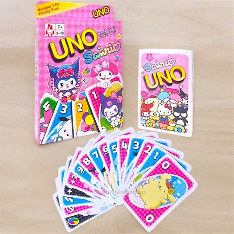 Jual Kartu Kuromi Sanrio Mainan Kartu Uno Keluarga Karakter Sanrio