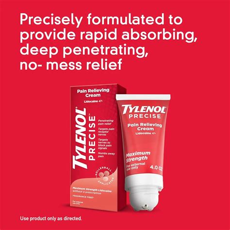 TYLENOL® PRECISE® Pain Relieving Cream | TYLENOL®
