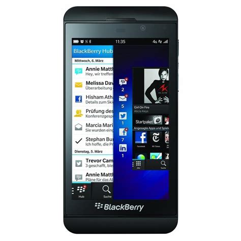 BlackBerry Z10 16 Go Noir Débloqué Back Market