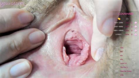 Yoursecret Yummy Closeup Spread Pussy