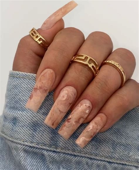 IDEAS DE UÑAS LINDAS Y ELEGANTES EN TONOS NUDE