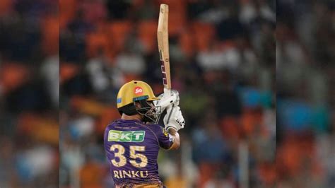 IPL 2023 Rinku Singh Hits Mesmerising 5 Sixes In An Over Against