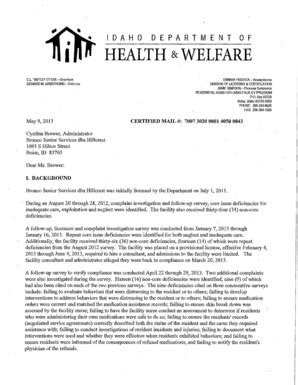 Fillable Online Healthandwelfare Idaho Healthandwelfare Idaho Fax