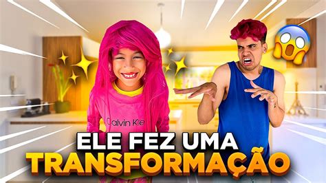 O Robson Abreu Me Transformou Em Uma Youtuber Youtube