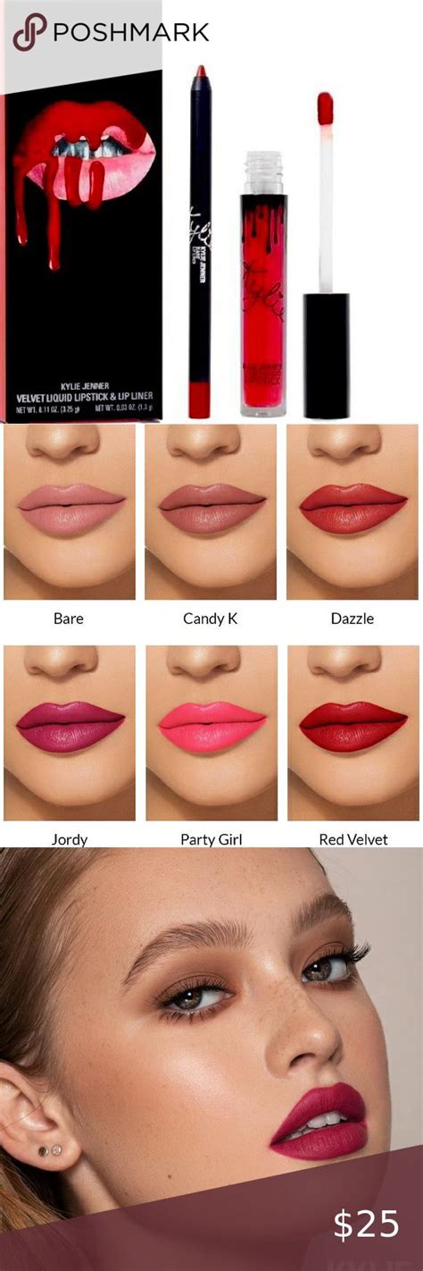 Kylie Jenner Velvet Liquid Lipstick And Lip Liner Lipstick Lipstick