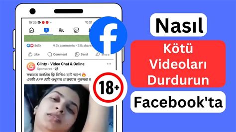 Facebook Ta K T Videolar Nas L Durdurulur Facebook Ta