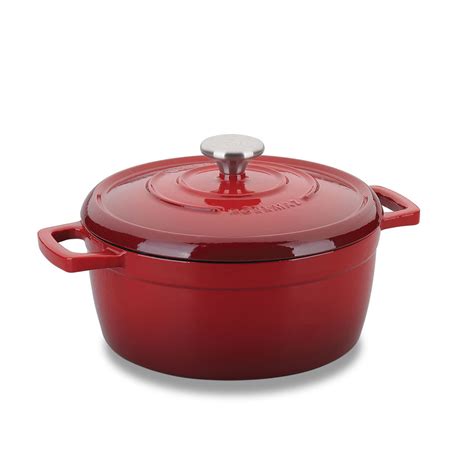 Чугунная кастрюля Korkmaz Casta Red 24x10 см (A2829-1) - купить по ...