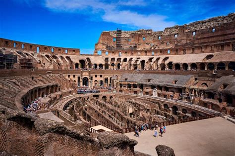 Colosseum Inside Rome Italy Stock Photo - Image of stone, roma: 163178306