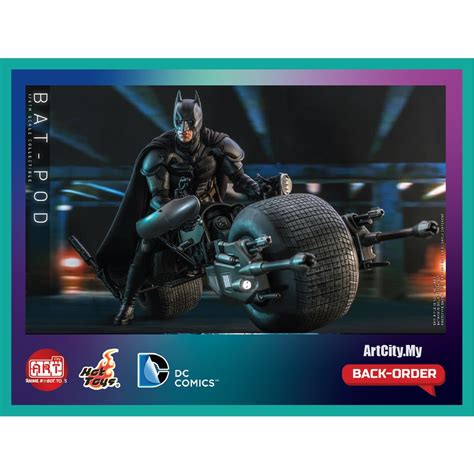 Hot Toys The Dark Knight Rises Bat Pod Collectible 1 6th Scale MMS591 Shopee Malaysia