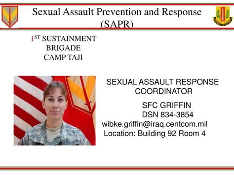 PPT Sexual Assault Prevention And Response SAPR PowerPoint