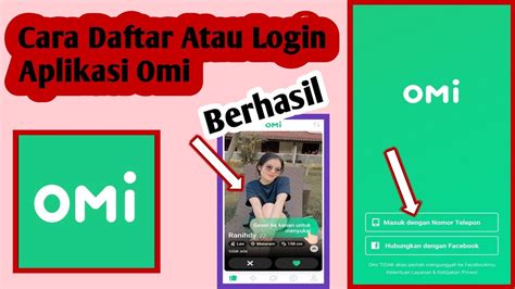 Cara Daftar Aplikasi Omi Cara Login Aplikasi Omi YouTube