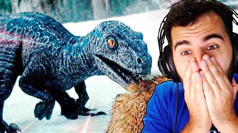 Jurassic World Dominion Trailer Reaction Rea O Filhote Da