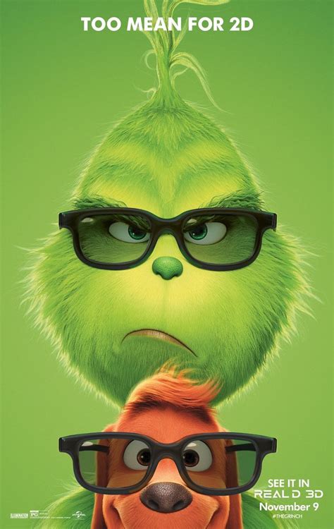 The Grinch Reald 3d Película El Grinch Fondo Divertido Grinch