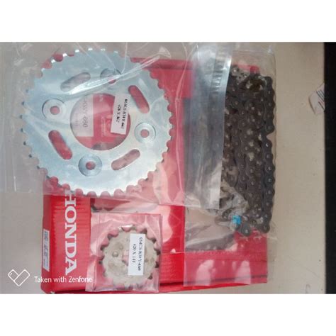 Chain Sprocket Set Honda Rs Xrm Wave T T